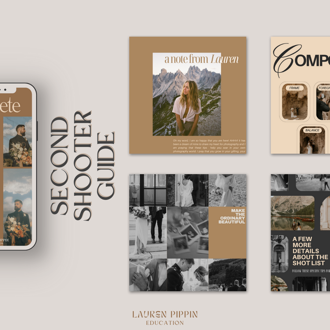 Second Shooter Guide TEMPLATE