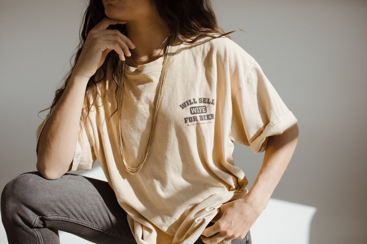 Will Sell Wife For Beer Tee: A Vibe