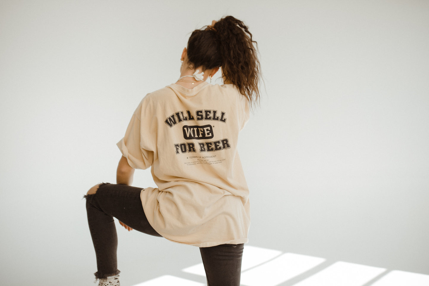 Will Sell Wife For Beer Tee: A Vibe
