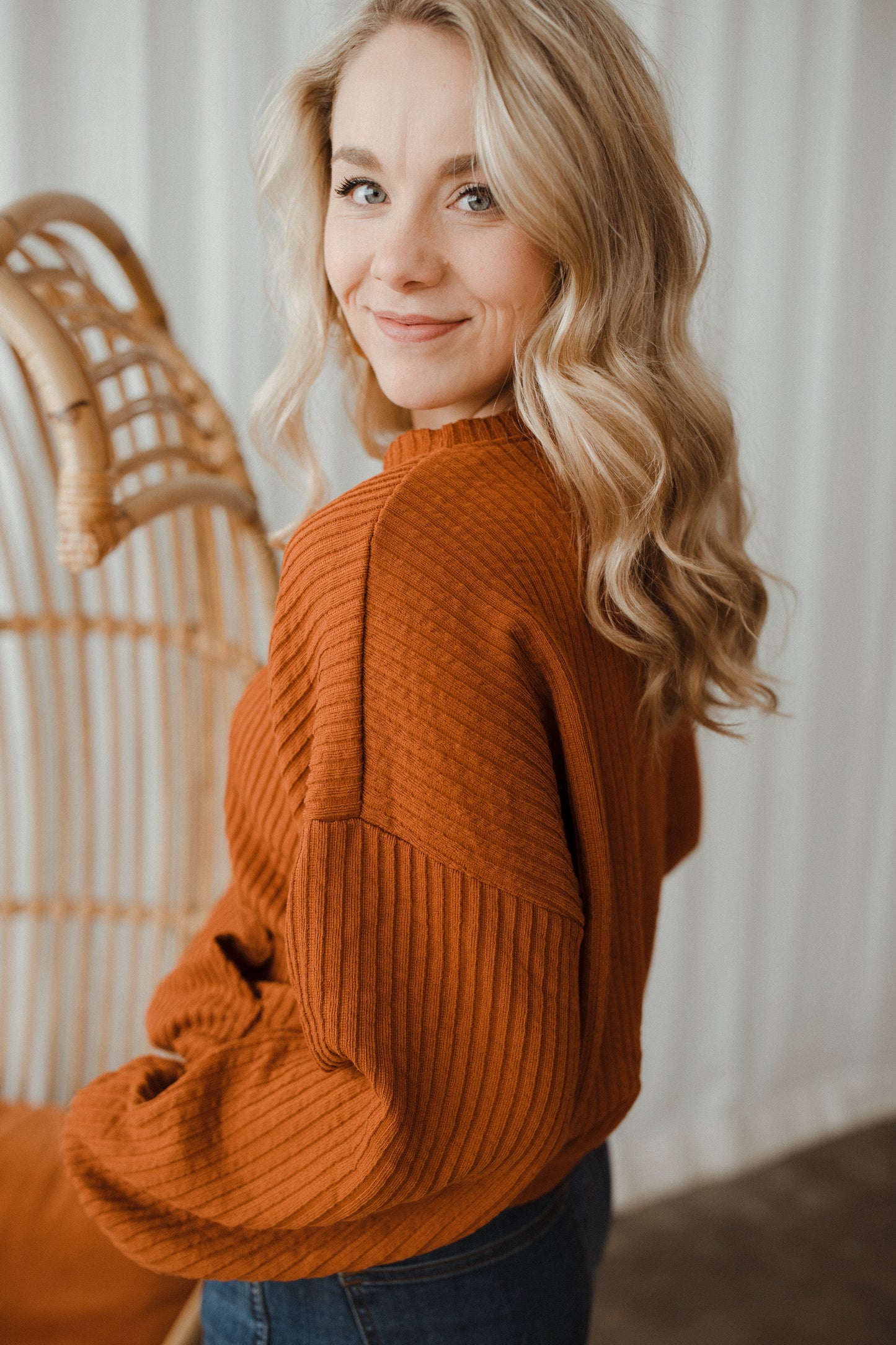 The Burnt Orange Sweater