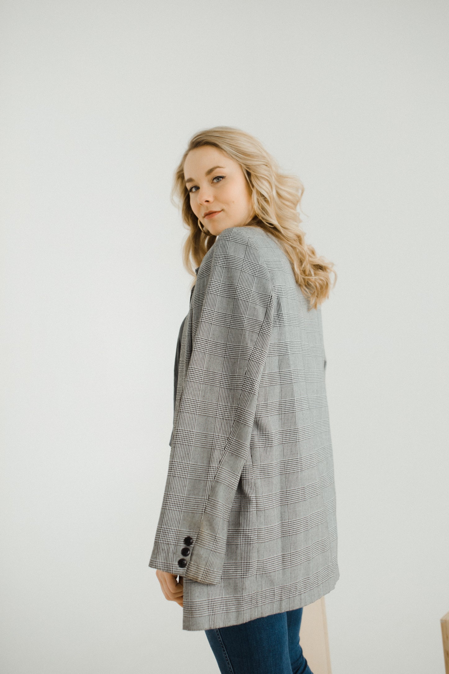 The Classic Plaid Blazer