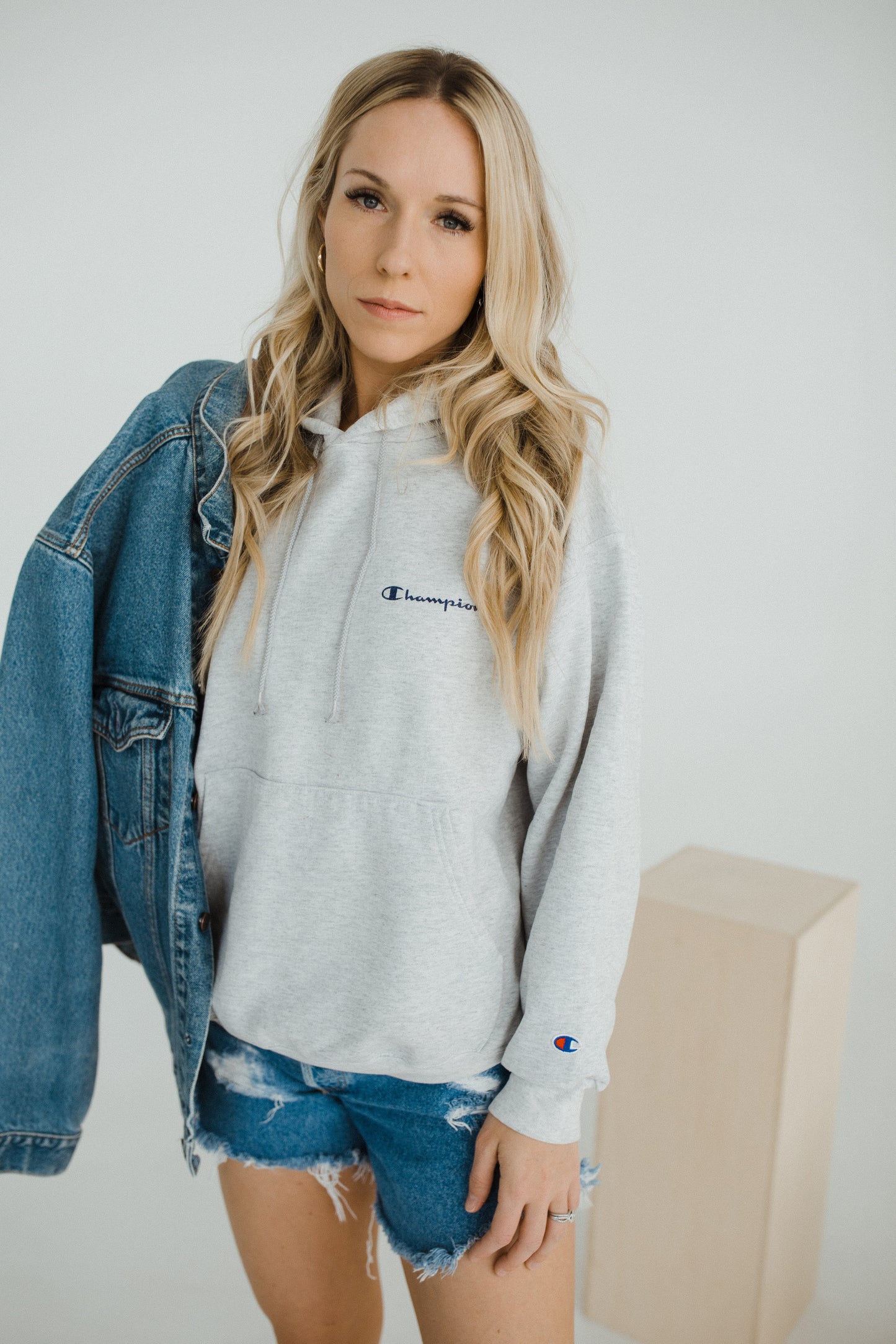 Champion Sweatshirt - Light Grey