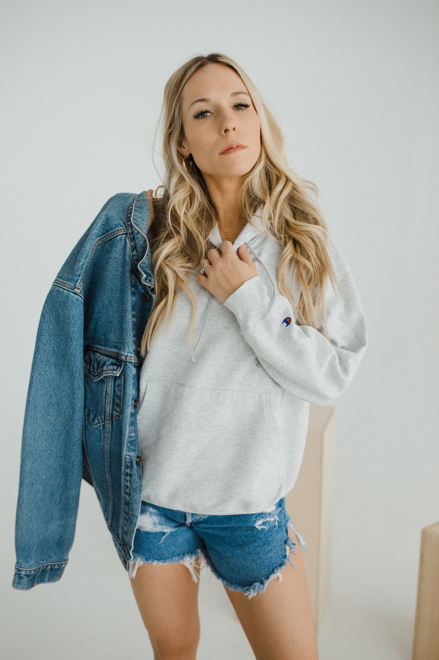 Champion Sweatshirt - Light Grey