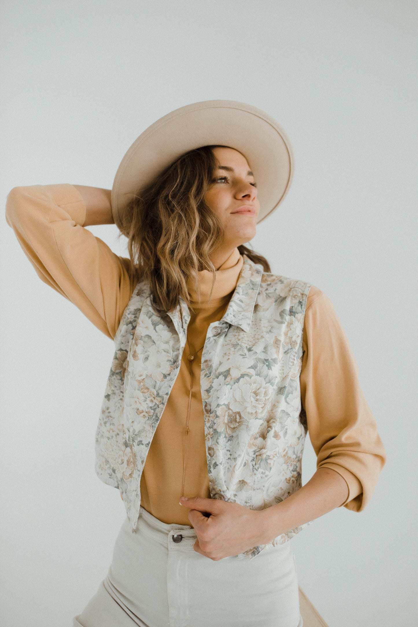 Vibey Floral Vest