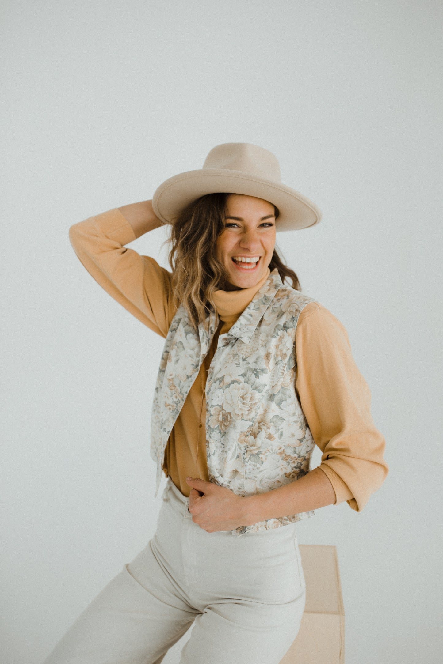 Vibey Floral Vest
