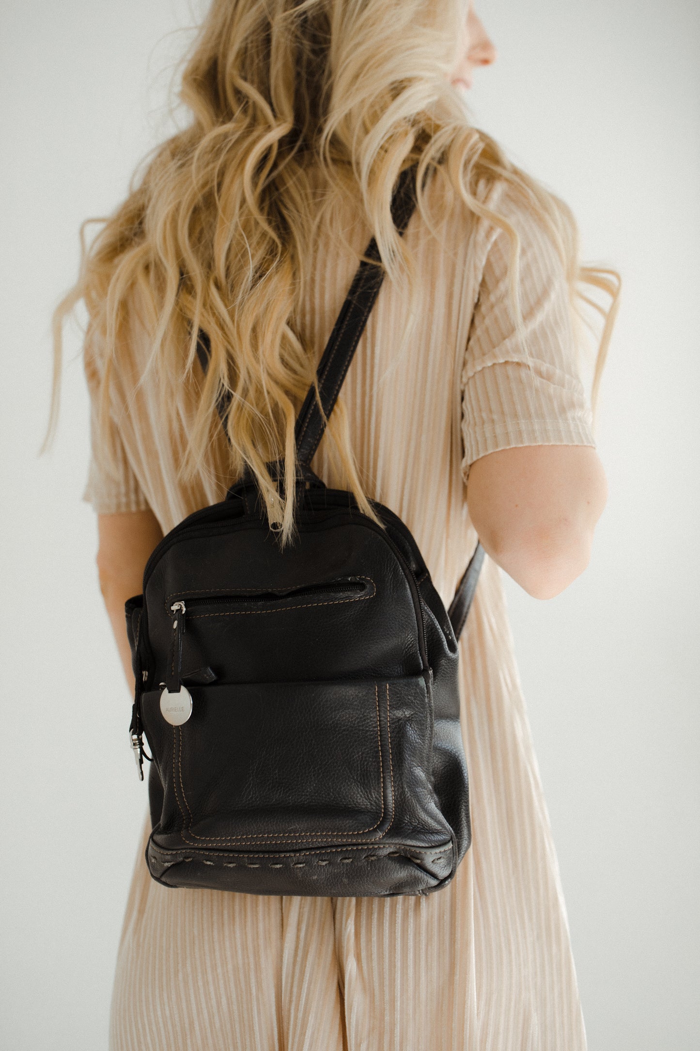 Leather Backpack