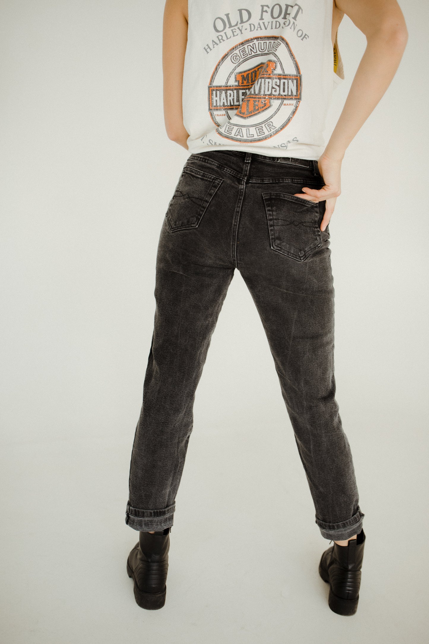 Black Denim Jeans