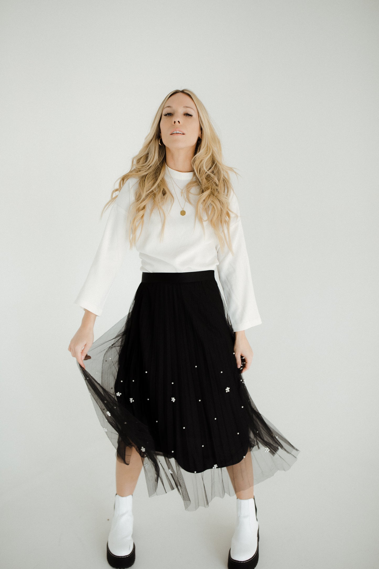 Cream Madewell Blouse