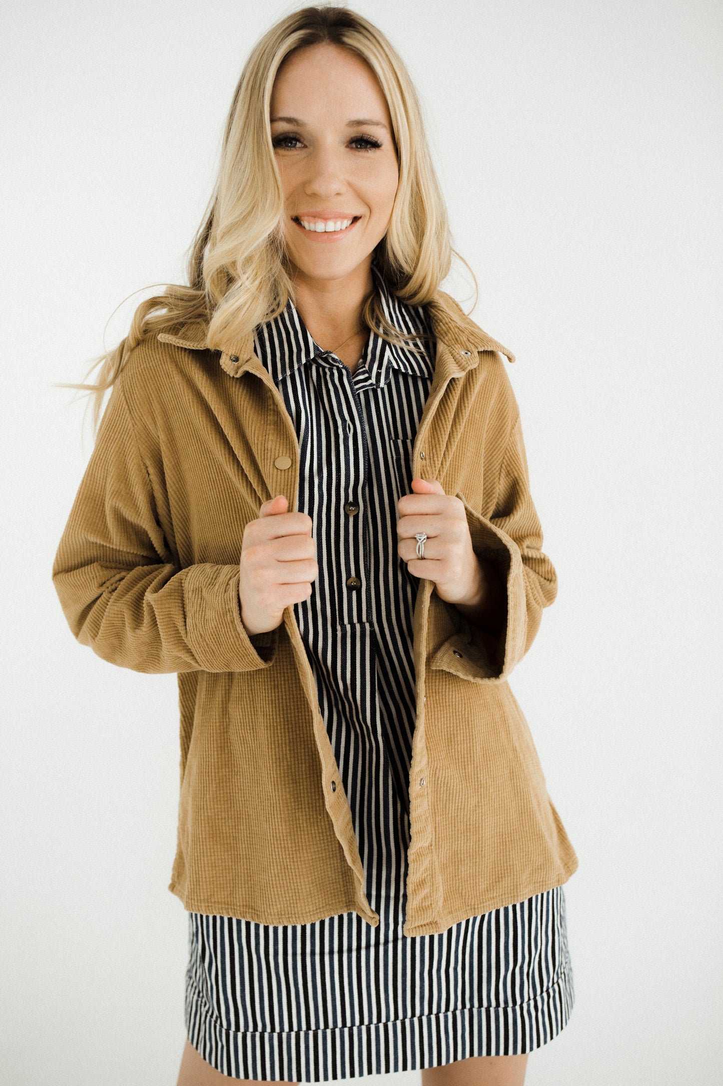 Waffle Corduroy Jacket