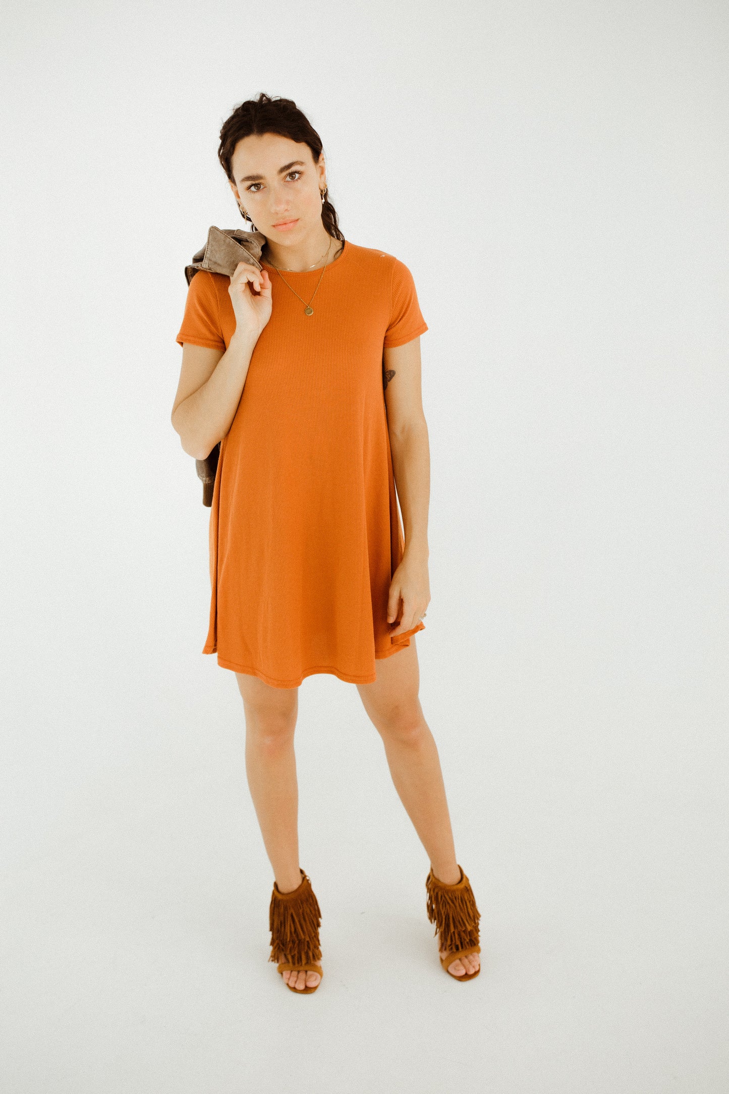Burnt Orange Dress