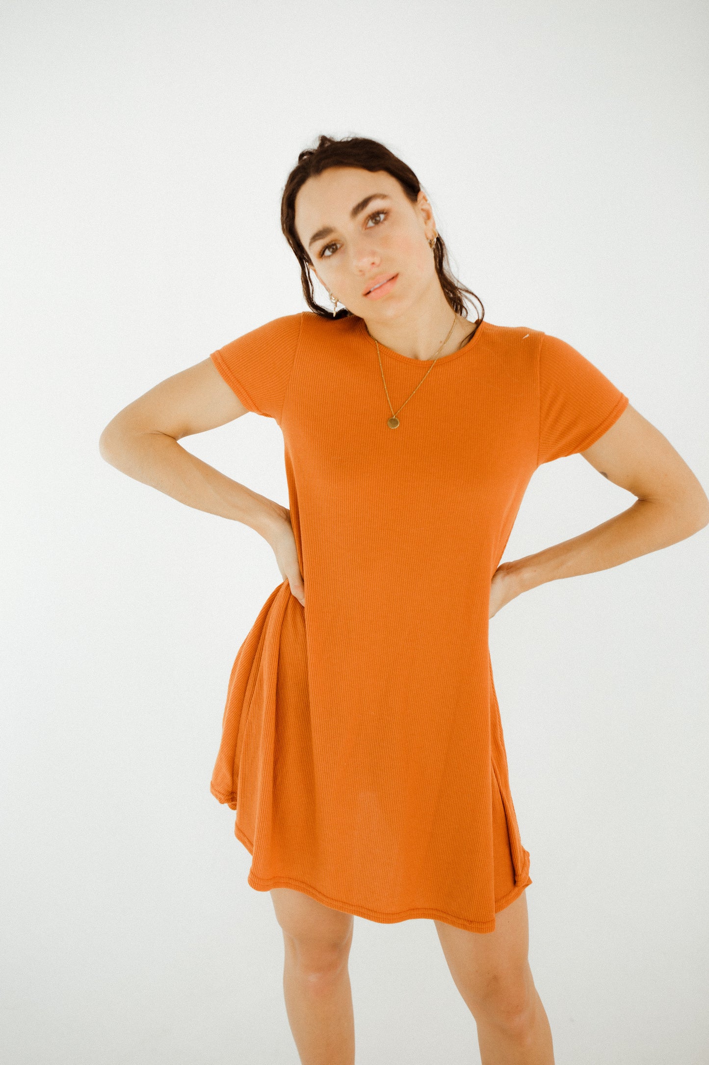 Burnt Orange Dress