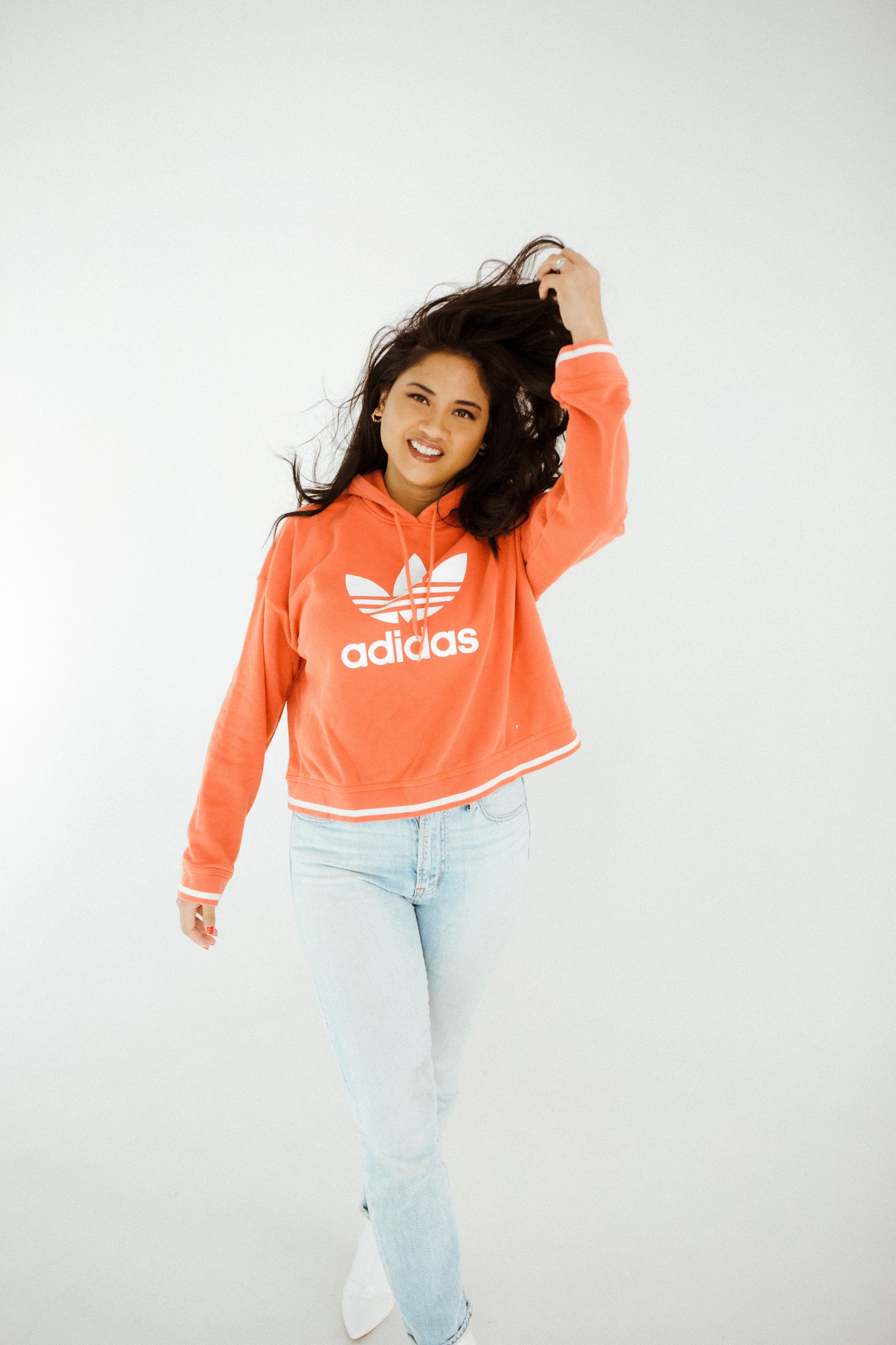 Adidas Retro Crop Sweatshirt