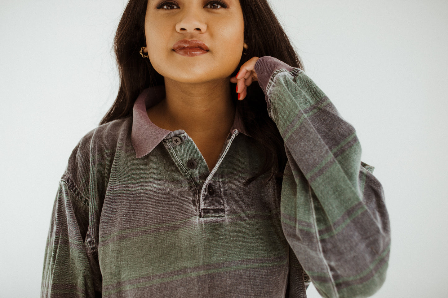 The Retro Denim Long Sleeve