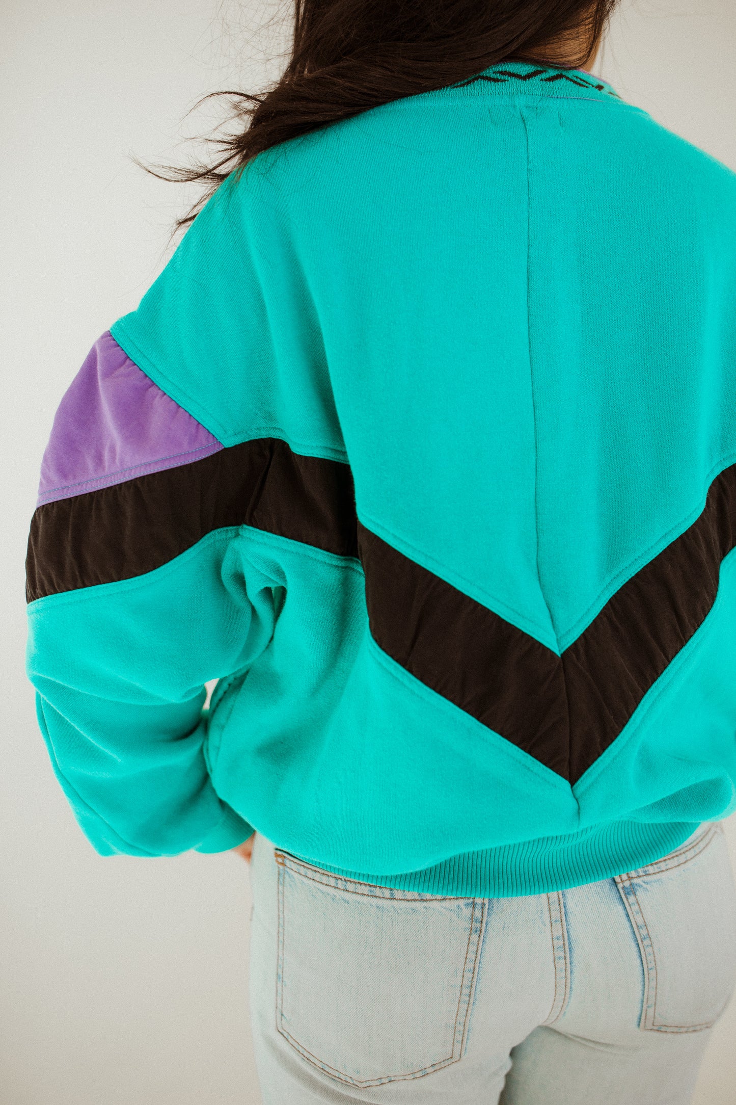 Retro Teal Sweatshirt