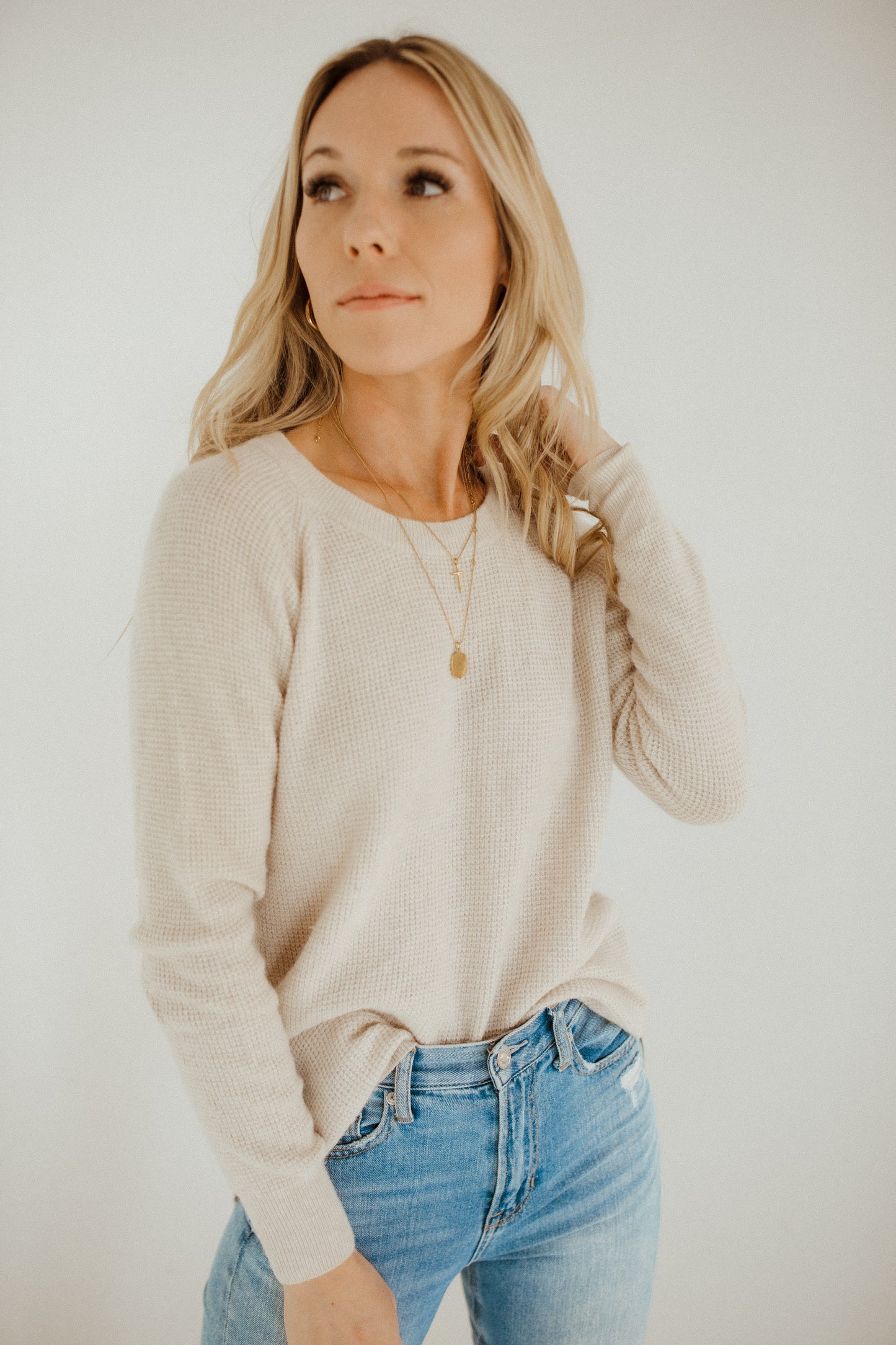 Madewell Waffle Sweater