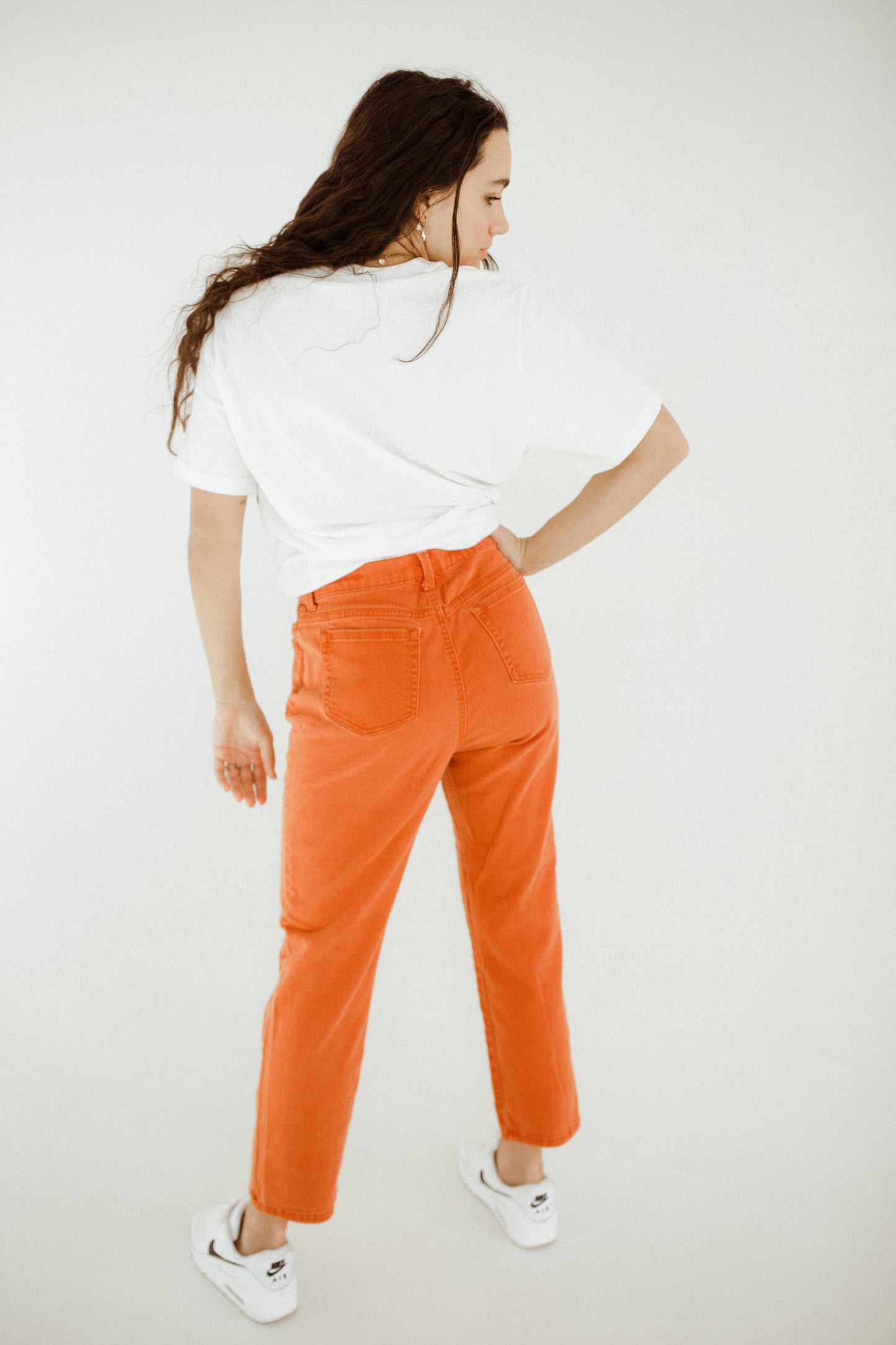 Orange Jeans by Gloria Vanderbilt