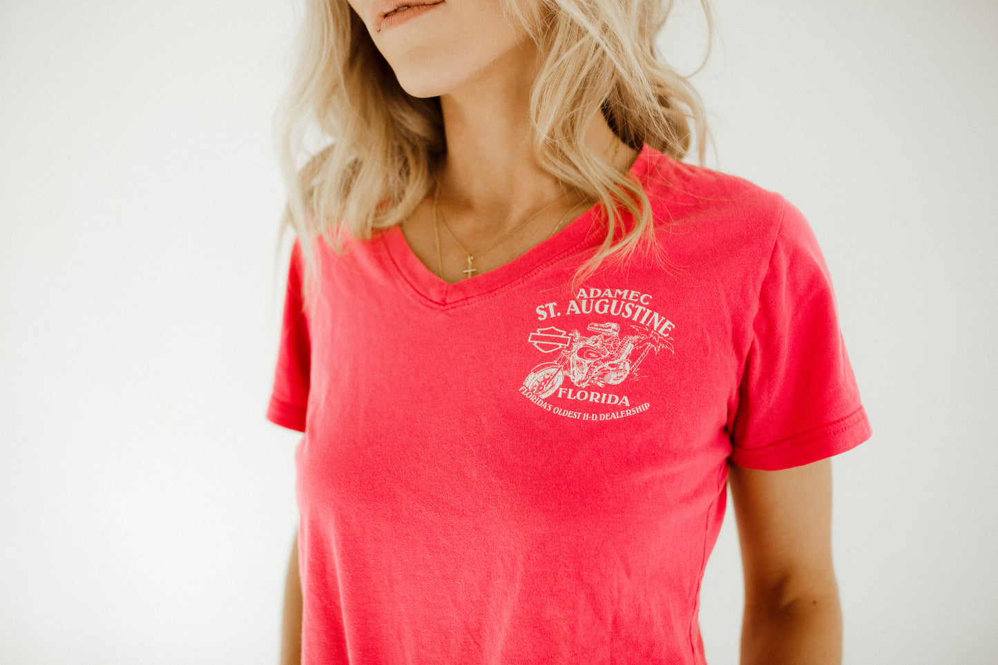 Pink Harley Davidson Tee