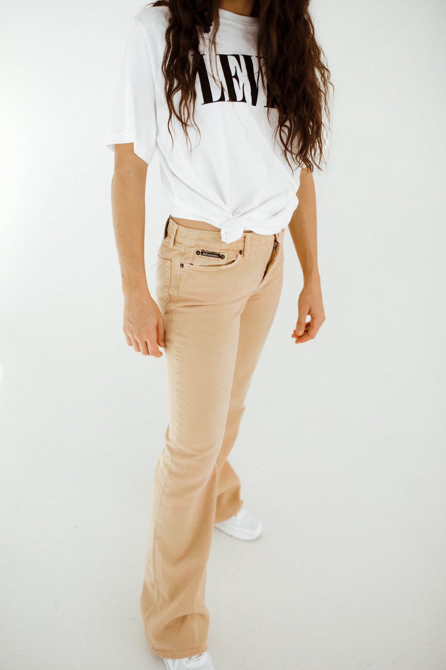 Dolce and Gabbana Tan Jeans