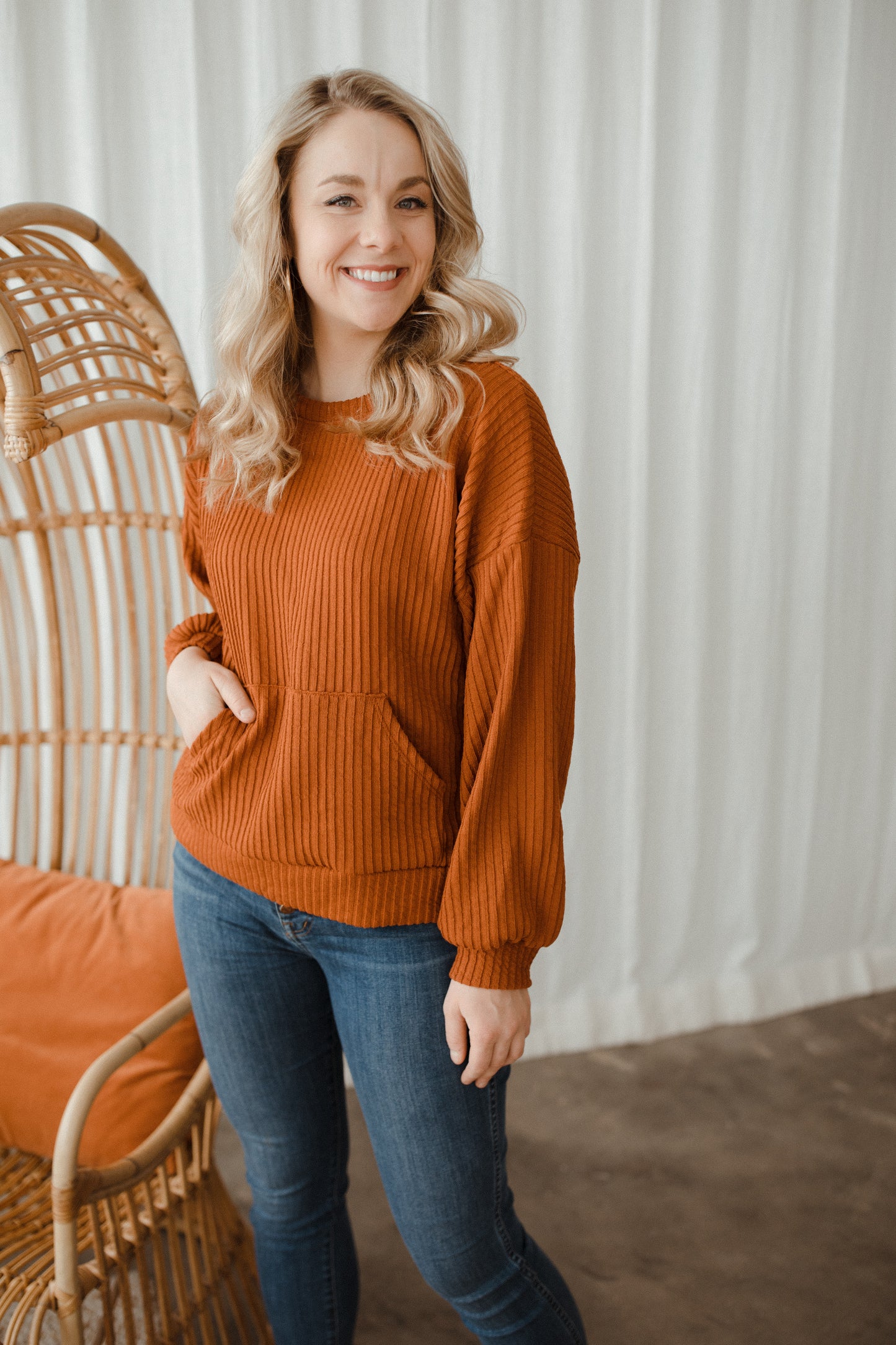 The Burnt Orange Sweater