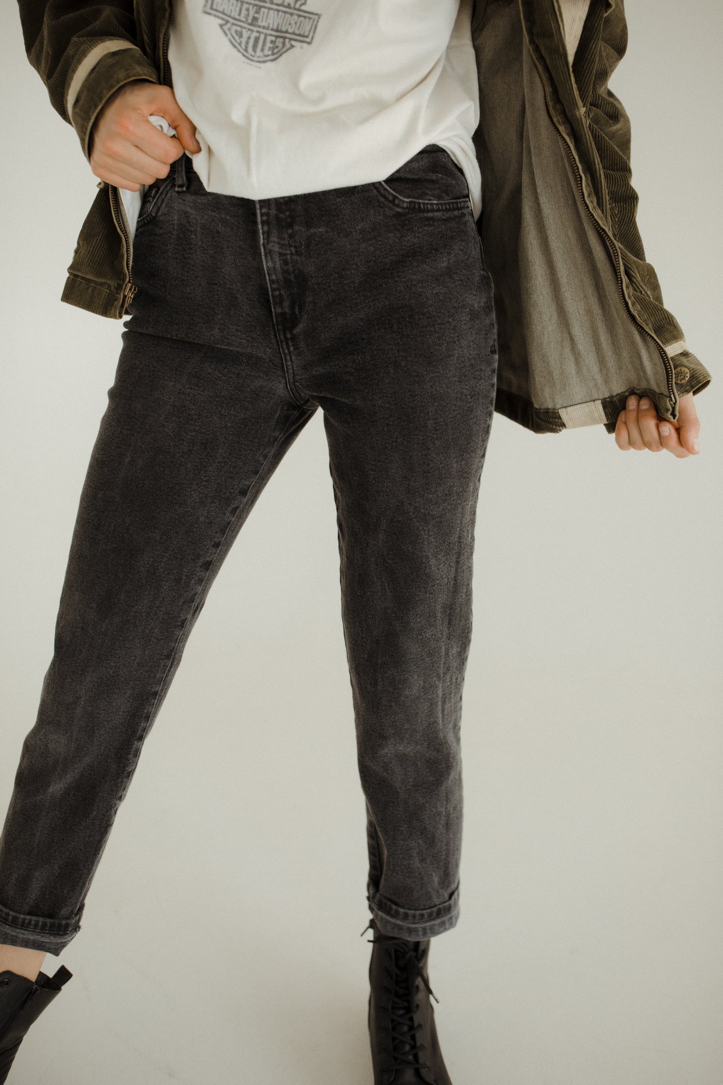 Black Denim Jeans