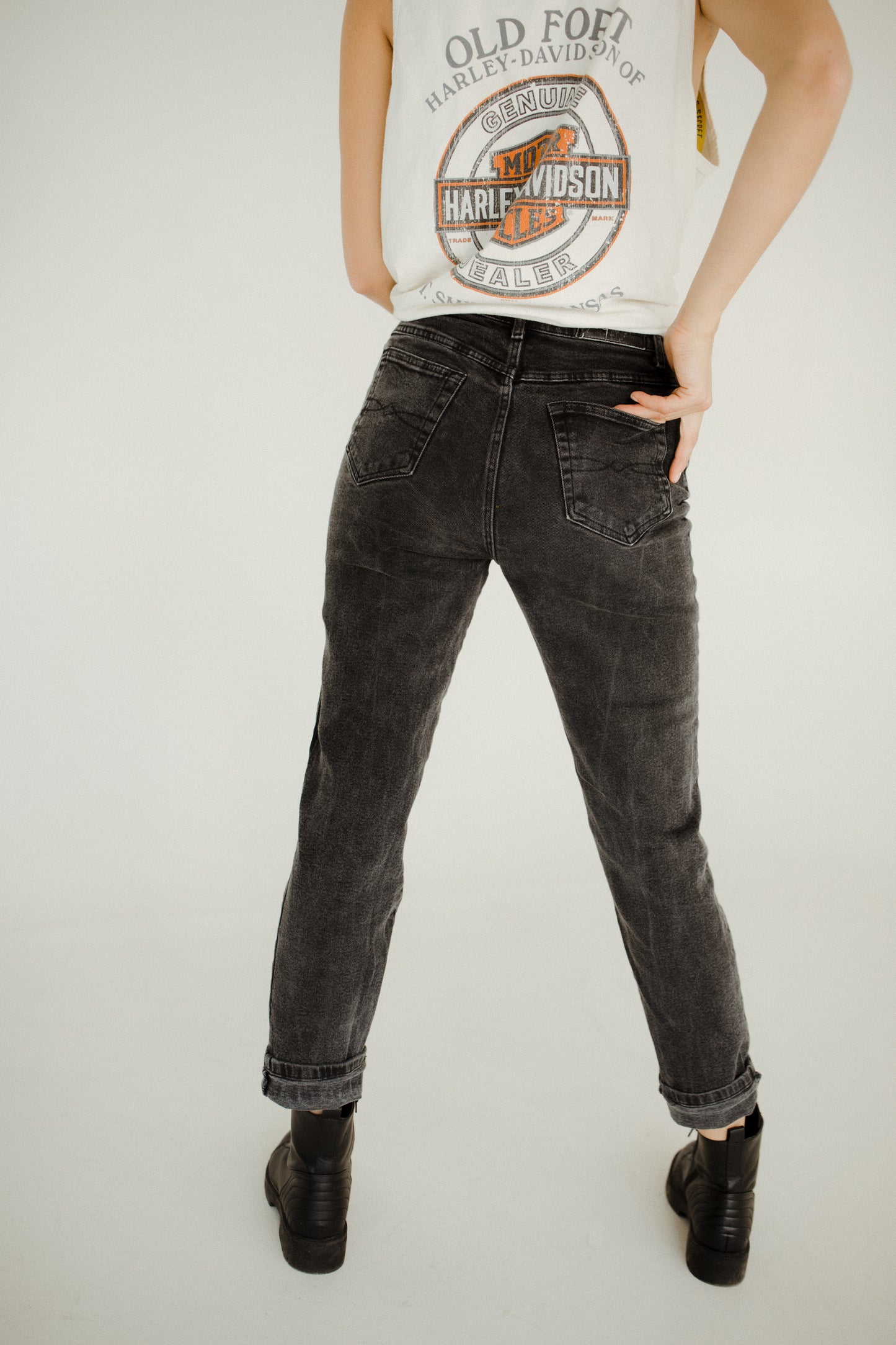 Black Denim Jeans