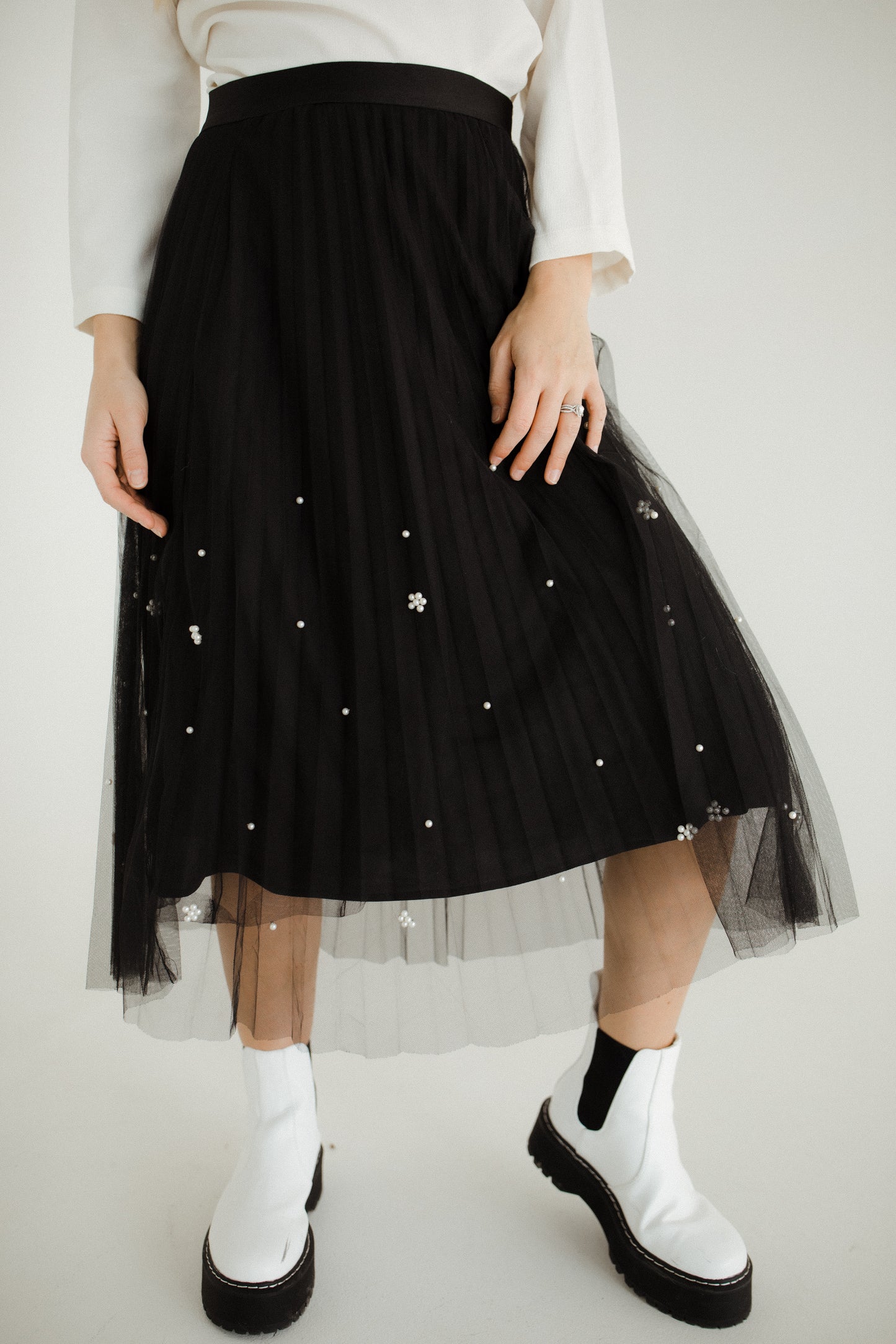 Anthropologie Chiffon Skirt