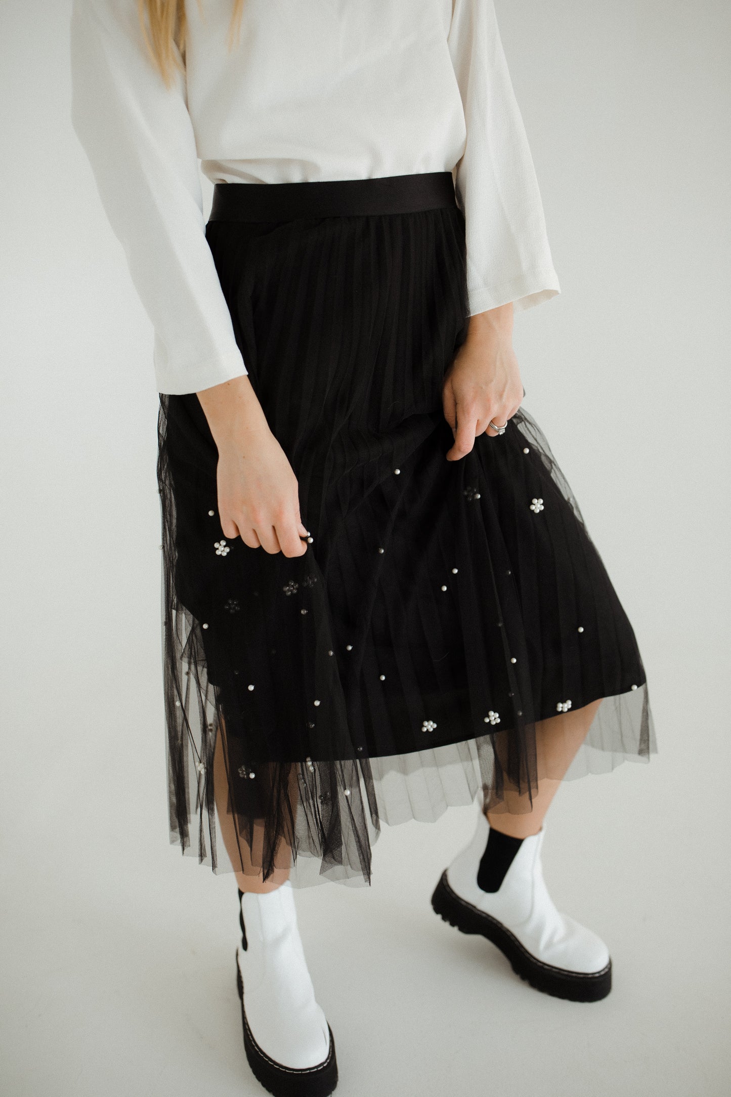 Anthropologie Chiffon Skirt