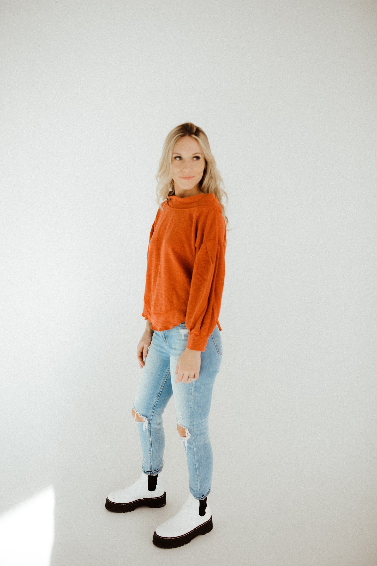 Free People Off The Shoulder Sweater
