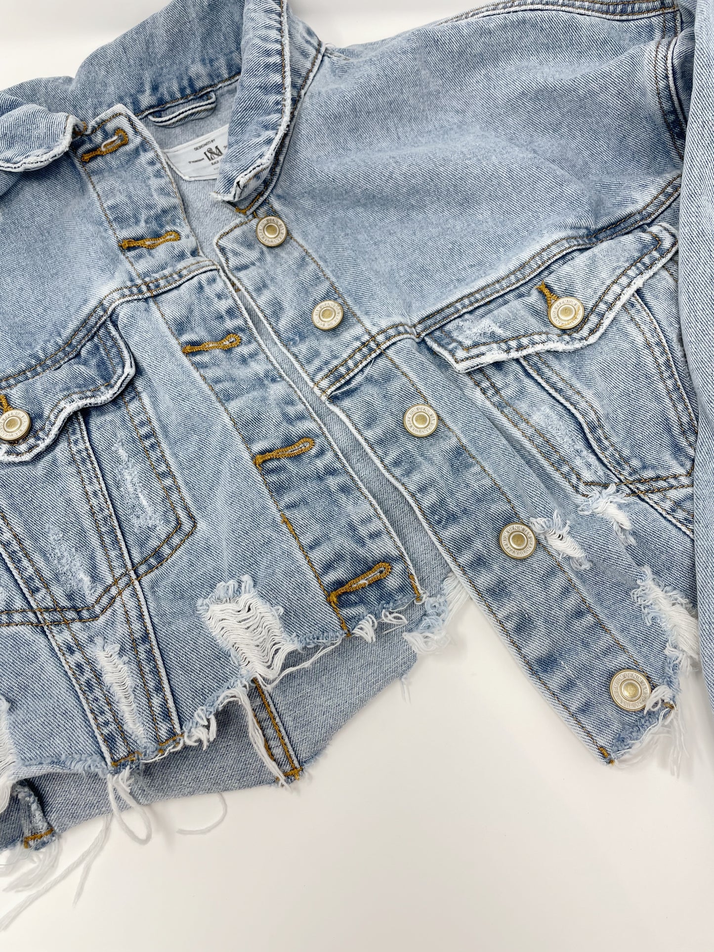 The Cropped Jean Jacket